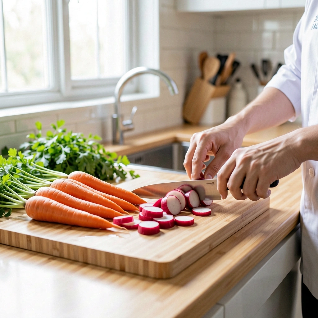 Preparación de alimentos saludables